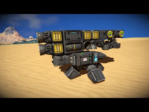 Self-guided missile (no scripts) || Space Engineers