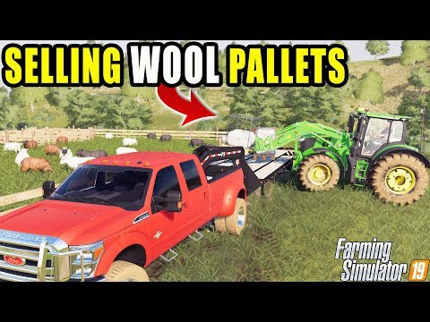 SELLING SHEEP WOOL FOR $$$ | FARMING SIMULATOR 2019 | MULTIPLAYER