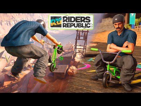 Sending Huge Tricks On The Smallest Bike | Riders Republic