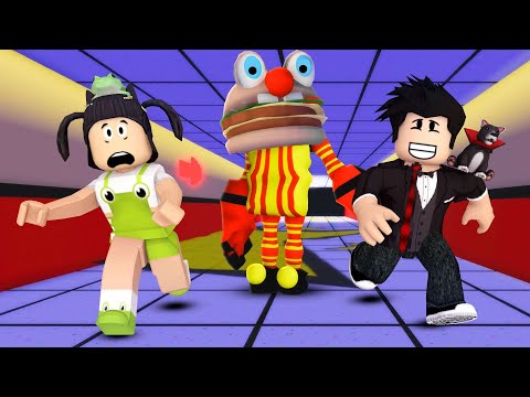 SENHOR CABEÇA DE COMIDA | Roblox – Escape Mr Fast Foods Playhouse