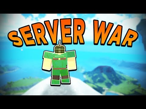 SERVER WAR! FIGHTING HACKERS! (ROBLOX BOOGA BOOGA)