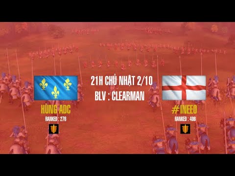 Showmatch : Hùng ADC vs Ineoo | Kèo full Pháp vs Anh | Bo5