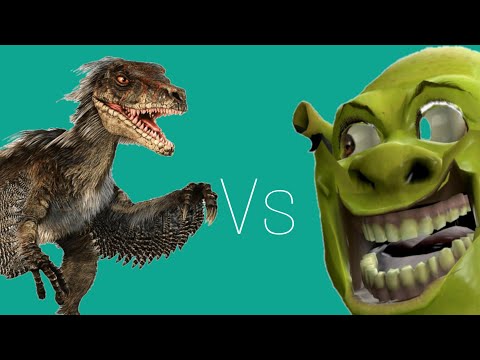 Shrek V Velociraptor | Gary's Mod