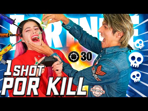 SI MUERES TOMAS UN SHOT FORNITE | JUXIIS LOS POLINESIOS