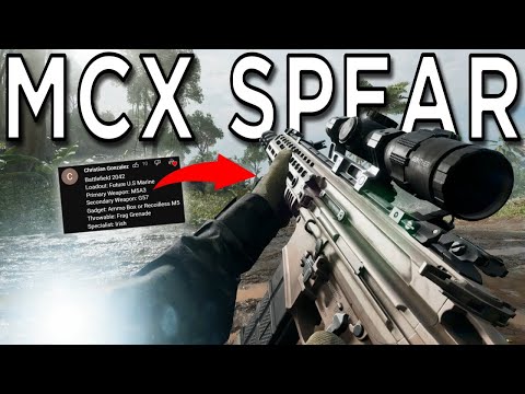 SIG Sauer MCX SPEAR (M5A3) in Battlefield 2042 Gameplay