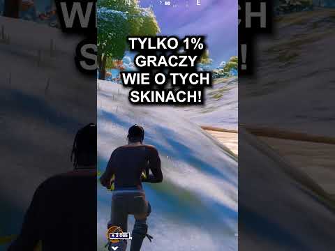 SKINY O KTÓRYCH WIE TYLKO 1% GRACZY! 😲 (Fortnite)