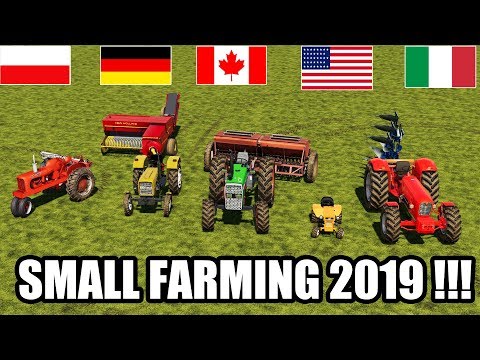 SMALL FARMING SIMULATOR 2019 : Mini Farm , Mini Tractors