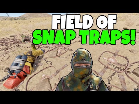 SNAP TRAPPING A FIELD !