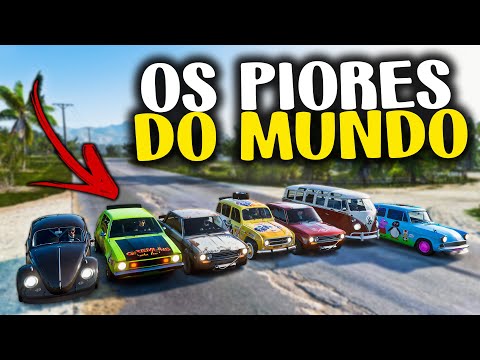 SÓ VALE OS PIORES CARROS – FORZA HORIZON 5 ONLINE