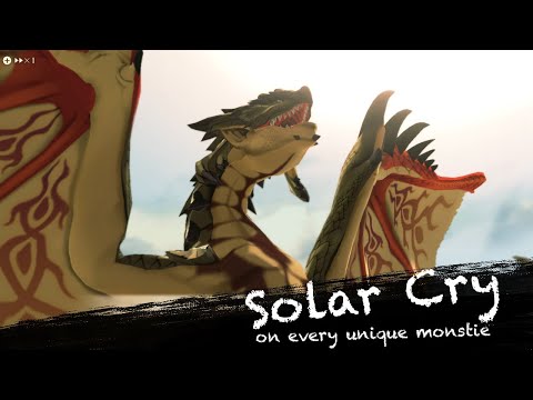 Solar Cry on every unique monstie in Monster Hunter Stories 2