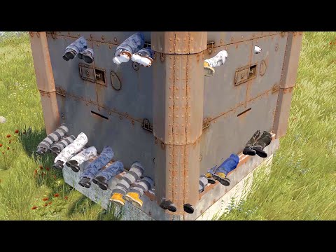 solo raiding the LEAST OBVIOUS ARMORED clan DEPOT base…