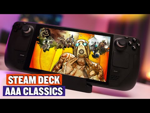 Some Old Triple-A Games on Steam Deck