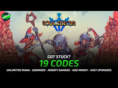 SOULDIERS Cheats: Add Money, Godmode, Modify Damage, Free Upgrades, … | Trainer by PLITCH