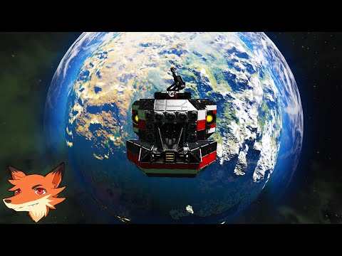 Space Engineers #14 [FR] On explore la galaxie! Première sortie de l'atmosphère!