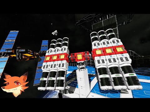 Space Engineers #20 [FR] Les fermes à oxygène, le système d'alarme et les SAS automatiques!