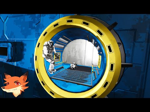Space Engineers #21 [FR] Le port pour les vaisseaux mères et l'intérieur de la base secrète!