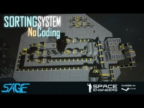 Space Engineers, Automated Sorting, Refining, System (Update 01.073)