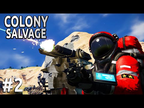 Space Engineers – Colony SALVAGE – Ep #2 – The VENGEANCE!