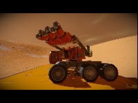 Space engineers: HMEV mining rover