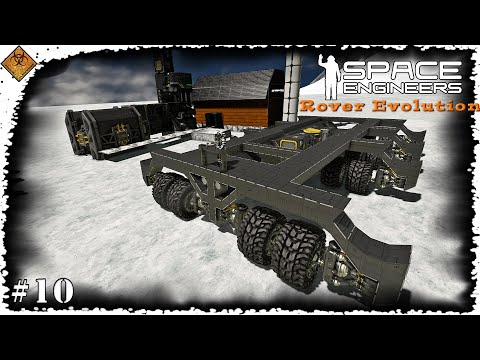 Space Engineers: Rover Evolution – Building A Cabin EP10