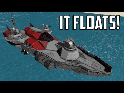 Space Engineers – S4E37 'Patrol Boat Updated to Water 3.0'