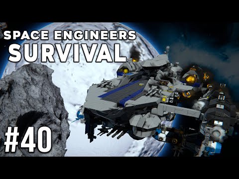 Space Engineers – Survival Ep #40 – PIRATE Attacks!