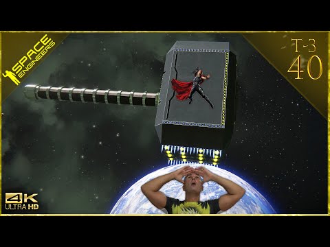Space Engineers T3 #40 📢DIRECTO📢 ⚡MJÖLNIR⚡ Ingeniería y Gravity Drive 3️⃣Temporada 33️⃣ Gameplay Esp