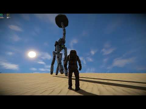 Space Engineers | Tallneck Like Walking Test