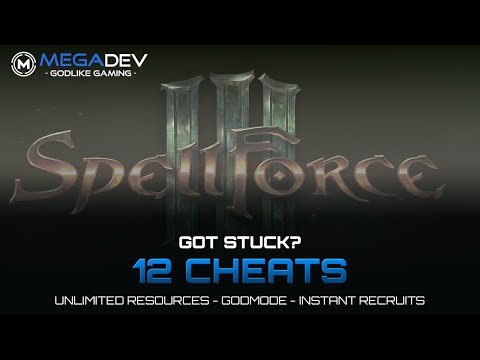 SPELLFORCE III CHEATS: Resources, Godmode, Instant Recruits, … |Trainer by MegaDev