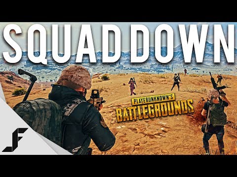 SQUAD DOWN – Playerunknown's Battlegrounds PUBG