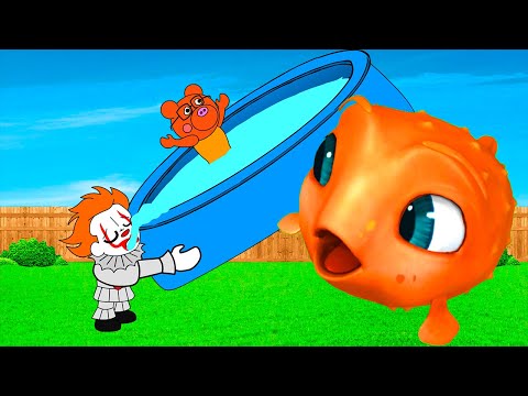 Squid Game, Roblox, Huggy Wuggy, fnf, Peppa y George, Poppy Playtime, FNAF, Funny Animation #shorts