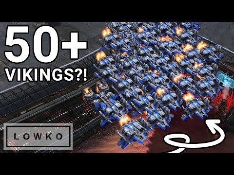 StarCraft 2: Clem's 50+ VIKING Army?! (ShoWTimE vs Clem)