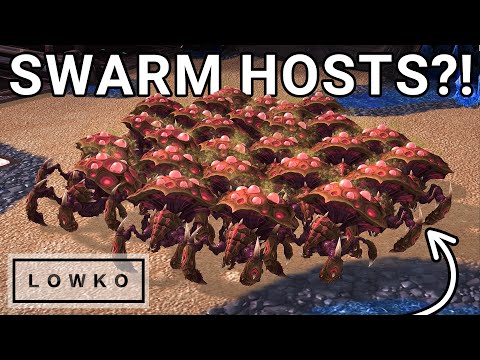 StarCraft 2: Dark's SWARM HOSTS vs Maru?!