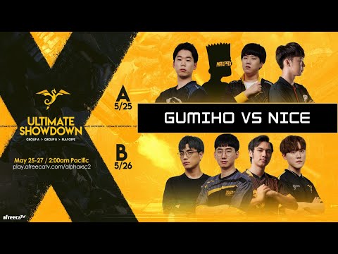StarCraft 2: GUMIHO vs NICE – Alpha Pro Series: Ultimate Showdown #12 | Group A