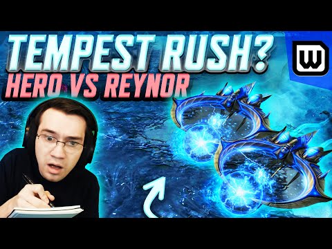 StarCraft 2: herO Tries WILD New Protoss vs Zerg Builds on Reynor!