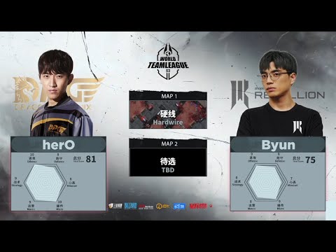 StarCraft 2: HERO vs BYUN – World Team League 2022 Summer: Regular Season