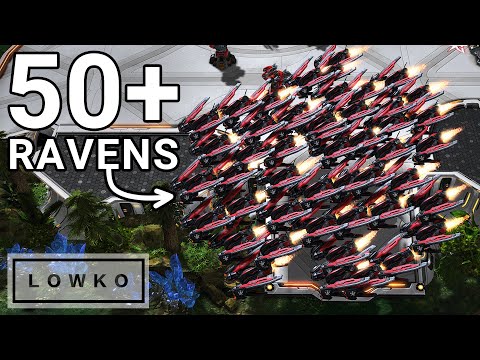 StarCraft 2: INSANE Game – uThermal's MASS RAVEN Strategy!