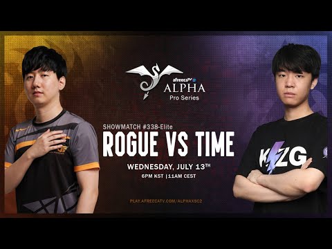 StarCraft 2: ROGUE vs TIME – Alpha Pro Series #338