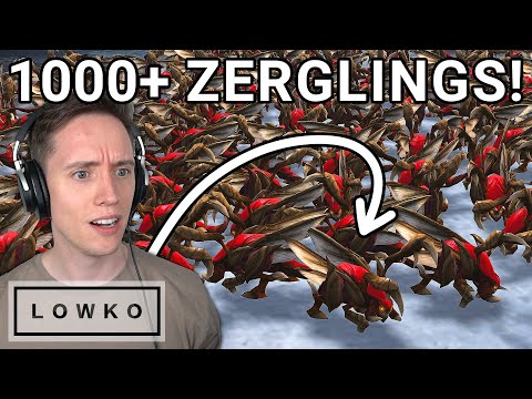 StarCraft 2: soO's 1000+ ZERGLING Army!