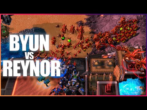 STARCRAFT II BRUTAL SEMIFINAL DE UN NIVEL IMPRESIONANTE!! BYUN vs REYNOR!