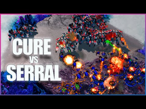 STARCRAFT II: EL MEJOR DEL MUNDO PUEDE SANGRAR?! SERRAL vs CURE!