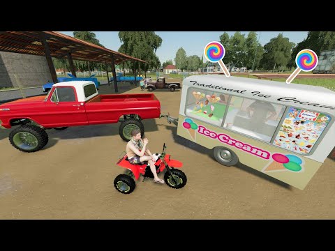 Starting Ice Cream business by selling abandoned truck | Farming Simulator 22