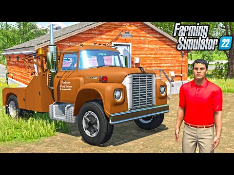 STARTING MY OWN TOWING BUSINESS! | CAN WE MAKE MILLIONS? (FS22 CHALLENGE) FARMING SIMULATOR 22
