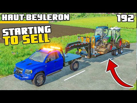 STARTING TO SELL STUFF! | Farming Simulator 22 – Haut-Beyleron | Episode 192