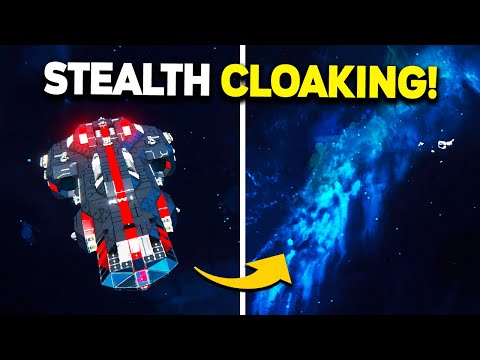 STEALTH CLOAKING Device! – Space Engineers Mod