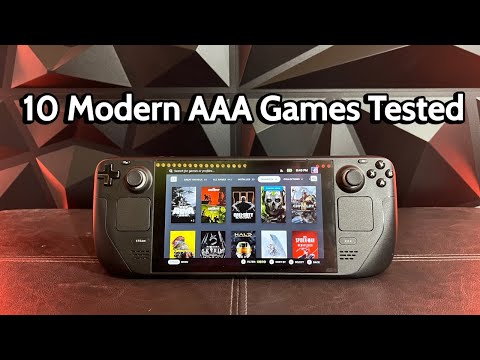 Steam Deck Benchmark – 10 Modern AAA Games