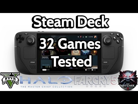 Steam Deck Benchmark – 32 Games Tested!