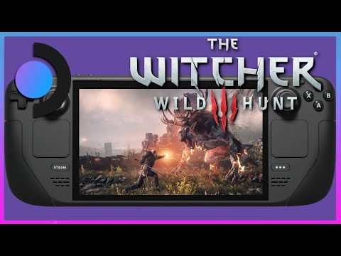 Steam Deck Gameplay – The Witcher 3: Wild Hunt – 60 FPS