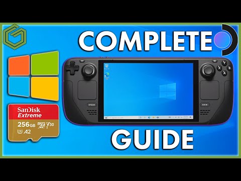 Steam Deck – How to Install & Run Windows on a Micro SD Card ( COMPLETE GUIDE )