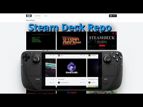 Steam Deck Repo – get lots of custom Steam Deck boot videos!